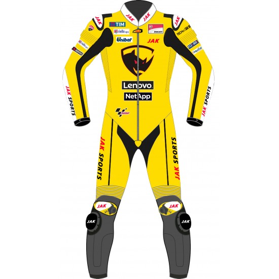 JAK® Premium Quality Motorbike/Motorcycle Racing One Piece Leather Suit